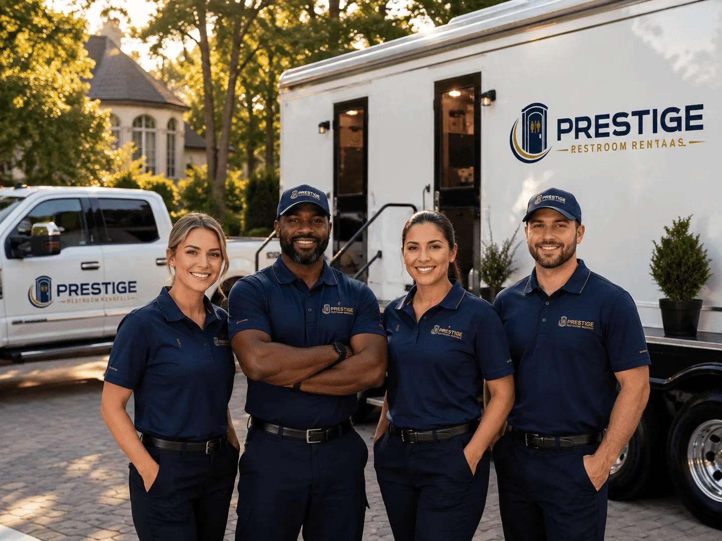 Trusted Luxury Portable Restrooms company in Harvey, IA